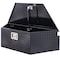 Wrightmaster 39 in. Trailer Tongue Box RV Trailer Truck Tool Truck Tool Box with Lock Keys Side Handle, Black, 3 ZR-81851 - alternate 1