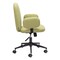Homeroots Green and Black Adjustable Height Swivel Rolling Office Chair 556769 - alternate 9