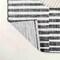 Jonathan Y Sukie Modern Offset Stripe Black/Ivory 4 ft. x 6 ft. Indoor/Outdoor Area Rug SMB133F-4 - alternate 8