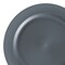 Smarty Had A Party 7.5" Matte Charcoal Gray Round Disposable Plastic Appetizer/Salad Plates (120 Plates), 120PK 4857CHGR-CASE - alternate 10