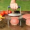Mr Bar-B-Q Products Mr. BAR-B-Q Burger Smasher, 5.43 in L, 5.35 in W, Stainless Steel 08804RZ - alternate 3