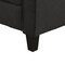 Homeroots 31" Black Fabric Sofa 601961 - alternate 10