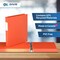 Davis Group Premium Economy, Angle D Ring, Binder, (Orange, 1"), PK6 2301-19-06 - alternate 8