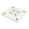 Apollo Tile Artisana 12x12 in. Honed Dolomite, Ice Grey, Ania Black Starburst Mosaic Tile (5 sq ft/case) 5PK APLAUR88WHITEA - alternate 8