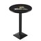 Holland Bar Stool Co 36" Blk Wrinkle Wright State Pub Table, 36" dia. Top L217B3636WrtStU - alternate 1