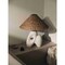 Troy Lighting Nairn 1 Light Table Lamp by Chandler McLellan, Patina Brass and Ceramic Rustic Bone, 22in x 24.5in PTL3425-PBR/CUB - alternate 5