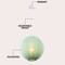 Jonathan Y Sia 16" 1-Light Scandinavian Japandi Adjustable Lantern Metal w/Ribbed Cocoon Globe Shade LED Pendan JYL4206B - alternate 11