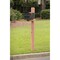 Architectural Mailboxes Patriot Medium Plastic Post-Mount Mailbox, Black GMB505BAM - alternate 9