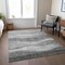 Homeroots 5' X 8' Gray And Charcoal Abstract Washable Indoor Outdoor Area Rug 604978 - alternate 9