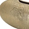 Homeroots 7" Gold Aluminum Oval Disc Table Vase 566546 - alternate 8