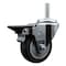 Service Caster 35 Inch Thermoplastic  Rubber Wheel Swivel 34 Inch Threaded Stem Caster with Brake SCC SCC-TS20S3514-TPRB-PLB-34212 - alternate 1