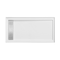 Kingston Brass 60" x 32" Anti-Skid Acrylic Single Threshold Shower Base with Left Drain, Glossy White VTSB60325LT - alternate 5