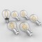 Jonathan Y Classic Non-Dimmable G45-4W LED Edison Bulbs w/ E26 Base, 80+ CRI, Warm White 2700K, 420 Lumens, Cl, 6PK BLB-G45A-SET6 - alternate 1