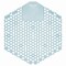 Fresh Products Wave 3D Urinal Deodorizer Screen, Blue, Ocean Mist Fragrance, PK10 3WDSF010I060M08 - alternate 9