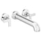 Brizo Kintsu: Two Handle Wall Mount Tub Filler T70406-PCLHP - alternate 4