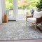 Homeroots 10' X 14' Ivory Taupe And Beige Abstract Washable Indoor Outdoor Area Rug 577162 - alternate 9