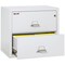 Fireking 2 Drawer, 1 Hr Fire & Impact Rated, 31" Wide Lateral Arctic White 2-3122-CAW - alternate 4