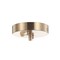 Jonathan Y Crucis 31.5" Modern Metal Integrated LED Semi Flush Mount, Gold JYL7031B - alternate 11