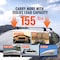 Vevor Roof Rack Crossbar for Naked Roof Vehicle Aluminum with Lock HJ-RB017-108CM - alternate 7