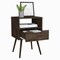 Homeroots 25" Brown Wood One Drawer Nightstand 543655 - alternate 12