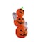 A Holiday Co 14 ft. LED Prelit Pumpkin Stack w/Ghosts Inflatable HL23090-420 - alternate 7