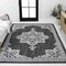 Jonathan Y Arden Vintage Casual Medallion Dark Gray/Cream 3 ft. x 5 ft. Indoor/Outdoor Area Rug SMB300A-3 - alternate 8