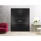 Sartodoors Slab Barn Door Panel, Planum 0110 Black Matte and Aluminum Strips, Sturdy Finished Modern Doors, Po PLANUM0110S-BLK-30 - alternate 5