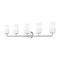 Z-Lite Montford 5-Light Vanity, 40 in W, Brushed Nickel 7005-5V-BN - alternate 1