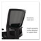 Workplace2.0 Vinyl and Mesh Task Chair, Supports Up to 300 lbs, 17.8" to 22.8" Seat Height, Black 51974 - alternate 4