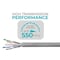 Monoprice Cat6 Utp Solid, Cmr1000 ft., Gray 8104 - alternate 8