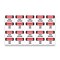 Signmission Safety Sign, OSHA Danger, 5" Height, High Voltage Bilingual, 10PK OS-DS-D-35-VV-1327-10PK - alternate 1