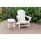 Newtechwood St Charles Ivory Plastic Outdoor Side Patio Table P011-703 - alternate 5