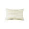 Homeroots 12" X 20" Off White Patchwork Cowhide Lumbar Throw Pillow 544626 - alternate 5