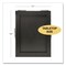 Excello Global Products Double Sided A-Frame Chalkboard and Menu Holder, Black/Clear 8.5 x 11 Surface, Black Frame, 11 x 14 EGP-MENU-AFRAME - alternate 5