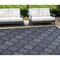 Homeroots 9' X 12' Navy Blue Indoor Outdoor Area Rug 522155 - alternate 1