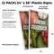 Signmission Fresh Produce, Plastic Signs Only 24 Inch x 36 Inch, Corrugated Plastic, 2PK CSB-2436-2PACK-Fresh Produce - alternate 2