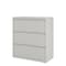 Hirsh 36" W 3 Drawer Lateral File Cabinet, Light Gray, A4/Legal/Letter 17635 - alternate 5
