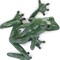 Homeroots Set of Two Stone Garden Green Frog Resin Hanging Dimensional Sculptures, 2PK 634803 - alternate 4