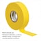 3M Vinyl Electrical Tape, 35, Scotch, 3/4 in W x 66 ft L, 7 mil thick, Yellow 10844 - alternate 11