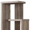 Homeroots Taupe Wood Five Tier Etagere Bookcase 332830 - alternate 5
