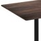 Flash Furniture 36" Square Tabletop, Seamless Surface Technology, Dark Brown with 30"x30" Black Table Height X-Base ST-SQ36-WBR-T3030-GG - alternate 8
