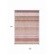 Homeroots 9' X 12' Pink Blush And Burgundy Striped Washable Indoor Outdoor Area Rug 614825 - alternate 9