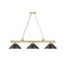 Z-Lite Cordon Heritage Brass 3 Light Billiard 2306-3HBR-MB15 - alternate 7