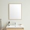 Homeroots 42" Tan Bathroom Vanity Mirror 607235 - alternate 1
