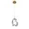Euf Norah, Pendant, 13", Gold, Smoked Glass 50247-028 - alternate 6