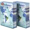 Acrimet Magazine File Holder Vertical Rack, Durable Plastic Desk Organizer, Clear Green, 2PK 277.5 - alternate 8