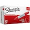 Sharpie Red Chisel Tip Permanent Markers, 12 PK 38202 - alternate 1