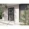 Vdomdoors Front Exterior Prehung Steel Door Ronex0131 Black Enamel 96 2 Sidelight Exterior Windows Sidelites RONEX0131EXD-BLK-W14+36+14xH96-RH-I - alternate 7