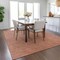 Homeroots 8' X 10' Copper And Ivory Geometric Washable Indoor Outdoor Area Rug 602356 - alternate 9