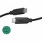 Plugable Technologies PLUGABLE 10GBPS USB C TO USB C CABLE, 3.3 FEET 1 METER, 3A, USB-IF CERTIFIED,  USBC-C100 - alternate 1